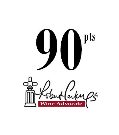 Robert Parker Wine Advocate  2017 - 90 Pts