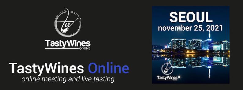 Coming up: we will be at TastyWines Online in Seoul on November 25th!