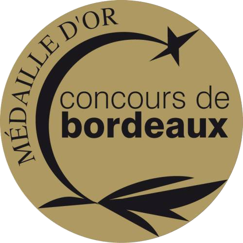 GOLD MEDAL - CONCOURS DE BORDEAUX