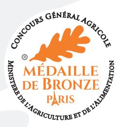 BRONZE MEDAL - CONCOURS AGRICOLE DE PARIS